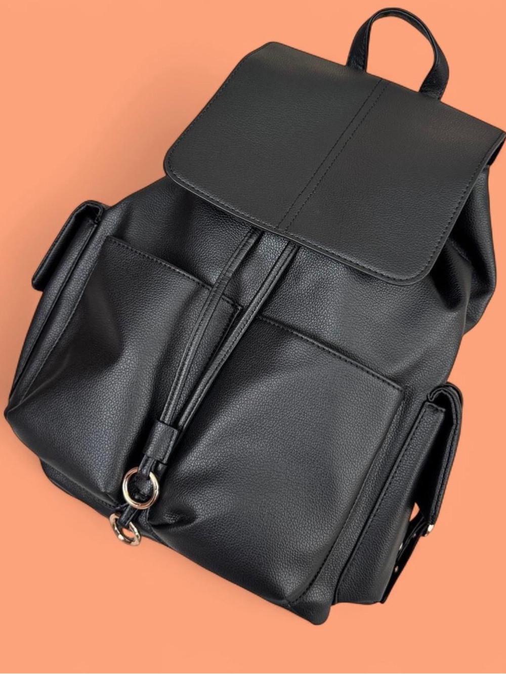 NWT Topshop faux leather backpack
